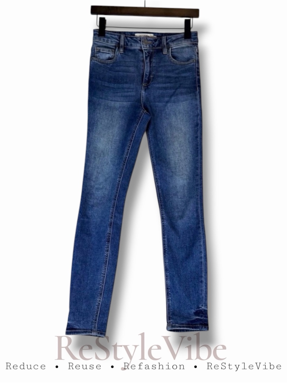 HIDDEN Women’s Size 25 Denim Jeans Skinny High Rise Fit Style Stretch